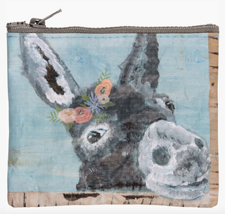 Donkey Zipper Wallet