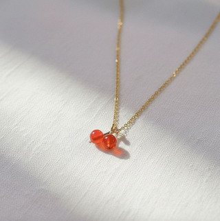 Cherry Pendant Necklace