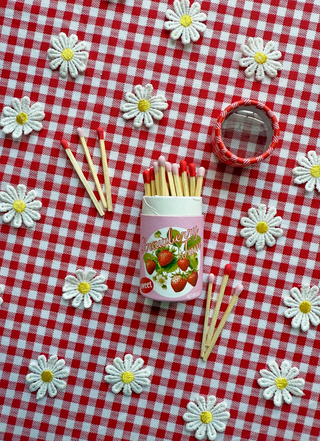 Strawberry Jam Jar Matches