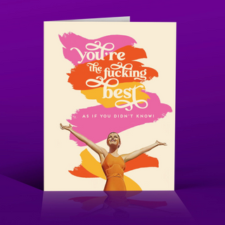 The Best! Friendship Greeting Card
