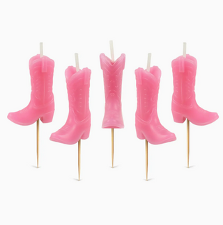 Cowboy Boot Candles