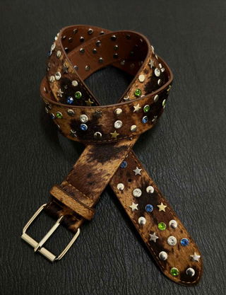 Retro Rhinestone Belt