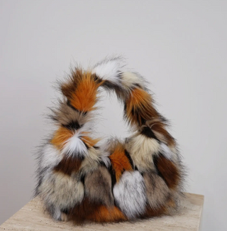 Faux Fur Shoulder Bag