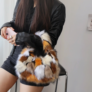 Faux Fur Shoulder Bag