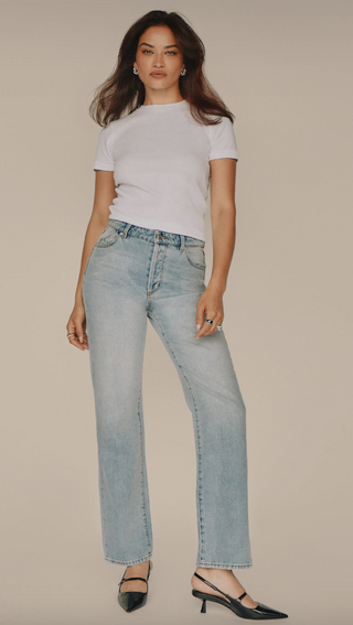 90s Relaxed Faded Blue Denim Jeans