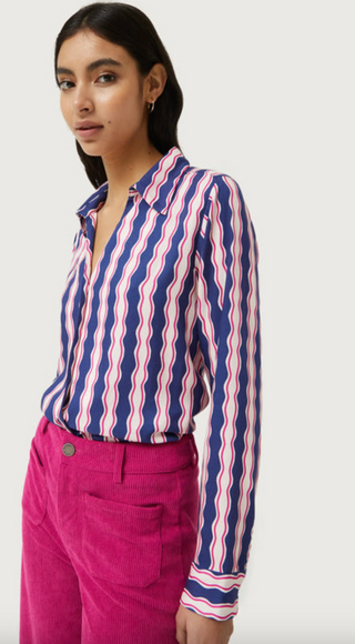 Serpentina Striped Blouse