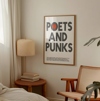 Poets and Punks Giclée Art Print