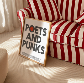 Poets and Punks Giclée Art Print
