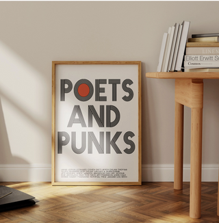 Poets and Punks Giclée Art Print