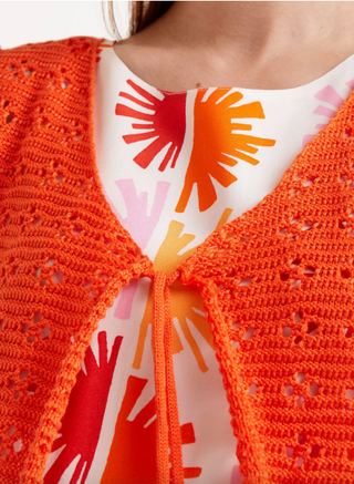 Crochet Tie Vest