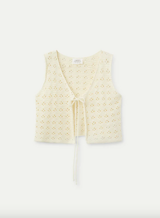 Crochet Tie Vest