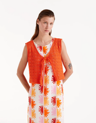 Crochet Tie Vest