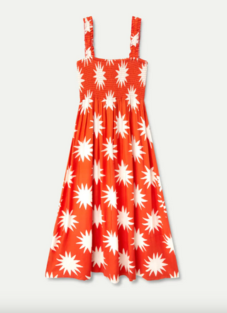 Flower Burst Maxi Dress