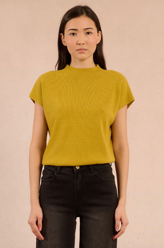 Short Sleeve Knit Top