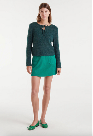 Corduroy Mini Skirt