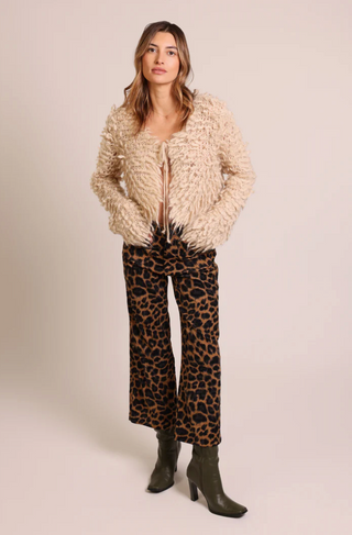 Jilly Leopard Cropped Pants