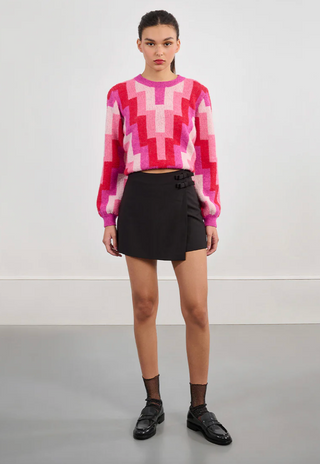 Retro 80s Knit Sweater