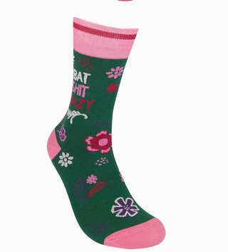 Bat Shit Crazy Socks