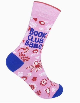 Book Club Babe Socks