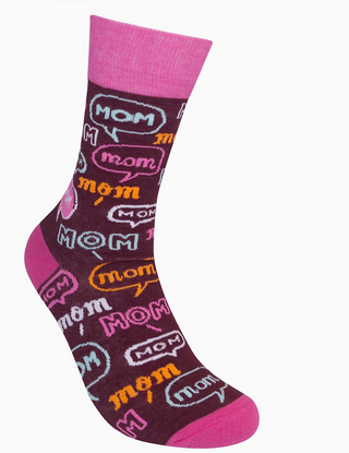 Mom! Unisex Crew Socks