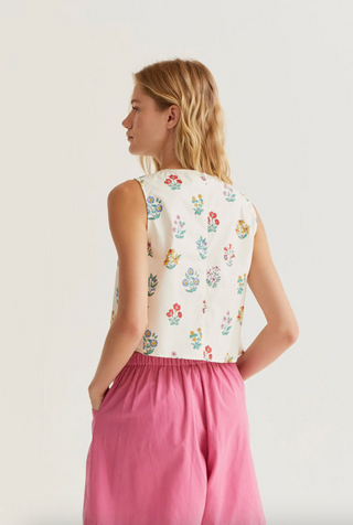 Gardener Floral Print Top