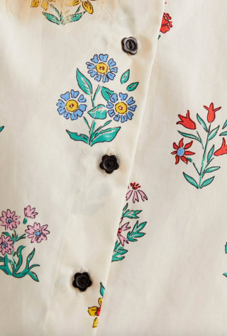 Gardener Floral Print Top