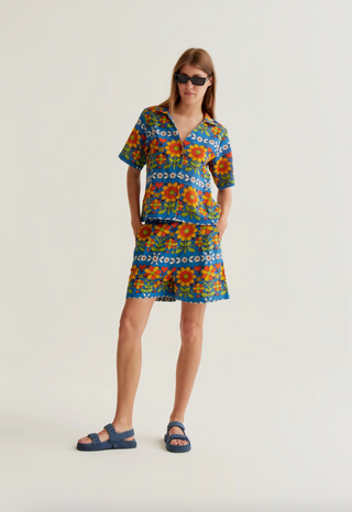 Garden High-Waisted Shorts