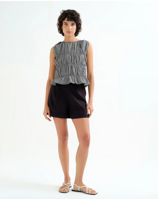 Gingham Check Top