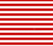 White/Red Stripe