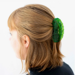 Large Pickle Hair Claw Clip