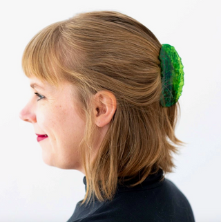 Large Pickle Hair Claw Clip