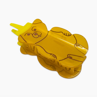 Honey Bear Large Hair Claw Clip
