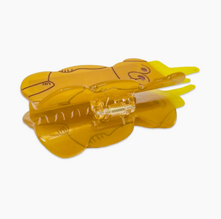 Honey Bear Large Hair Claw Clip