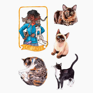The Cat's Meow Sticker Book