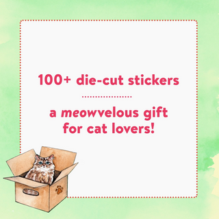 The Cat's Meow Sticker Book