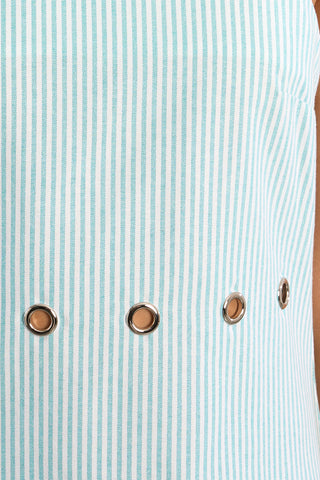 Striped Grommet Mini Shift Dress – Sincerely Betty