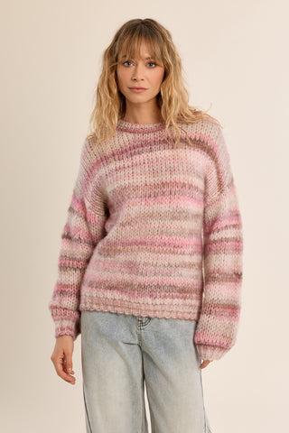 Marbled Knit Sweater