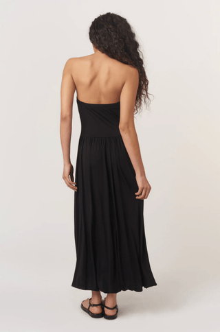 All Nighter Strapless Bubble Midi Dress - Sincerely Betty
