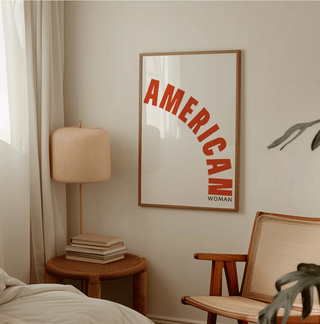 American Woman Giclée Art Print - Sincerely Betty