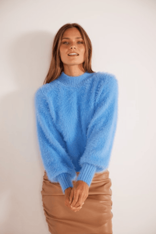 Aria Fluffy Knit Sweater - FINAL SALE - Sincerely Betty