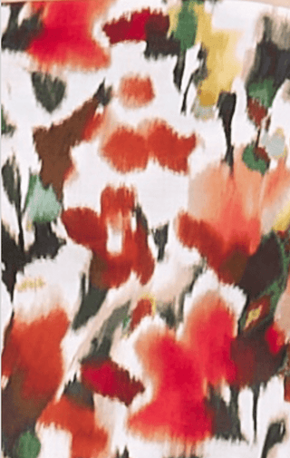 Bandeau Tie Back Ikat Floral Print Palazzo Jumpsuit - Sincerely Betty