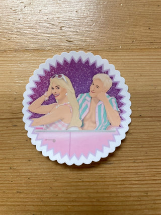 Barbie & Ken Sticker - Sincerely Betty