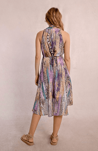 Boho Wild Animal Print Dress - Sincerely Betty