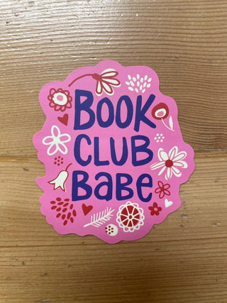 Book Club Sticker - Sincerely Betty