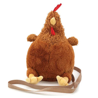 Furry Hen Cross Body Bag