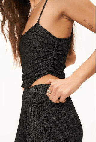 Catch Flights Rib Tank Top - Sincerely Betty