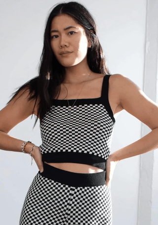 Check In Gigi Crop Top - FINAL SALE - Sincerely Betty