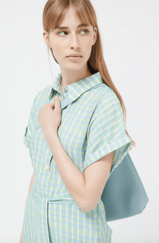 Checked Midi Dress - FINAL SALE - Sincerely Betty