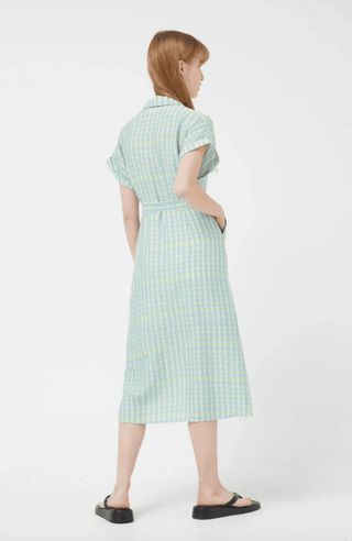 Checked Midi Dress - FINAL SALE - Sincerely Betty