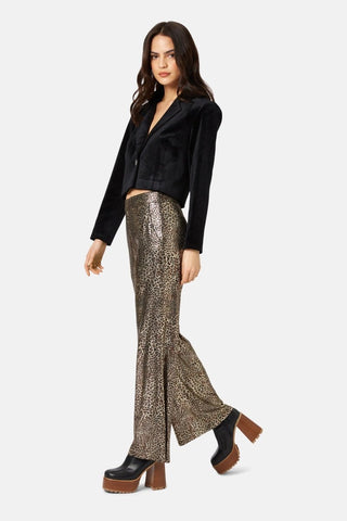 Cheetah Gold Pants - Sincerely Betty